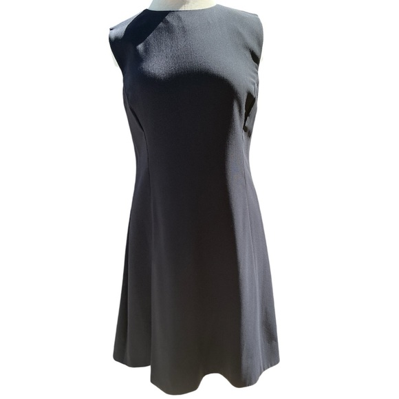 Versace brand dress‎ size 46 lined Made in Italy Gianni Versace vintage 90s navy